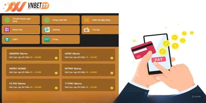 Hướng Dẫn Nạp Tiền Vnbet77 An Toàn Và Nhanh Chóng
